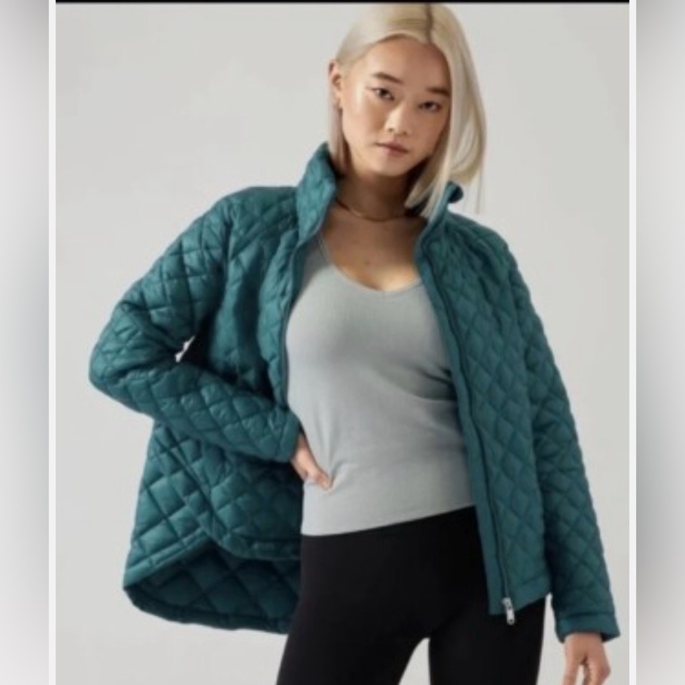 Athleta Whisper Featherless Jacket size 1X
